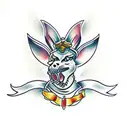 Anubis tattoo design idea