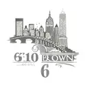 610 area code with city of allentown tattoo design idea