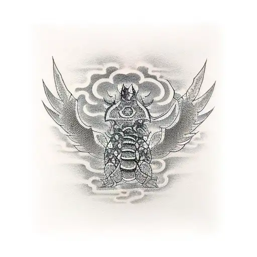 Spine tattoo design idea