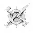 ampersand  tattoo design idea