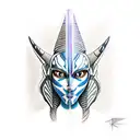 ahsoka and thrawn tattoo design idea