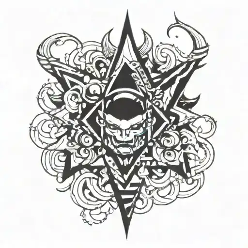 90s tattoo design idea