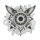 90s tattoo design idea