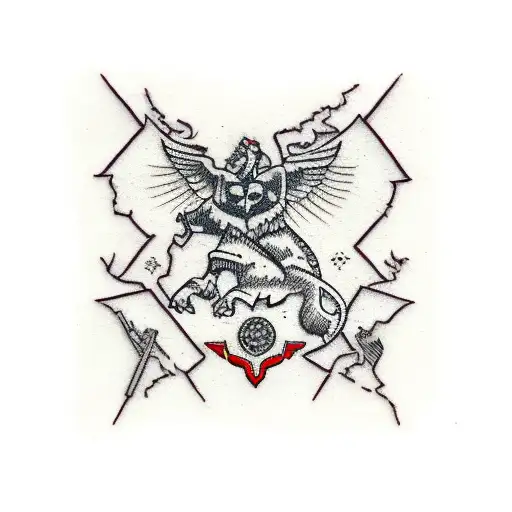 "23-09" in gothic letters superimposed over a map of sumatra tattoo design idea