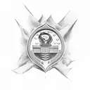 Panama flag tattoo design idea