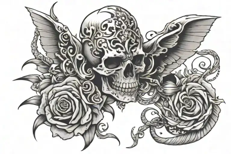 90s tattoo design idea