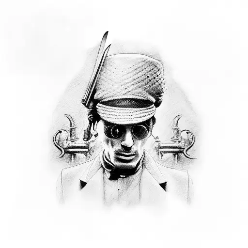 Tony Montana ve Thomas Shelby tattoo design idea