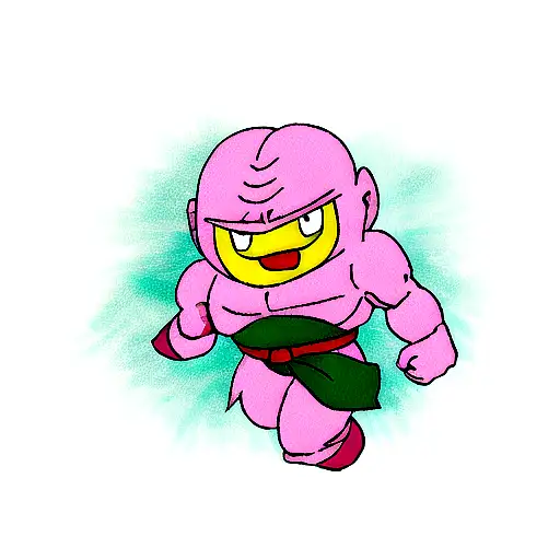 buu from dragon ball z tattoo design idea