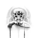 lightsaber tattoo design idea