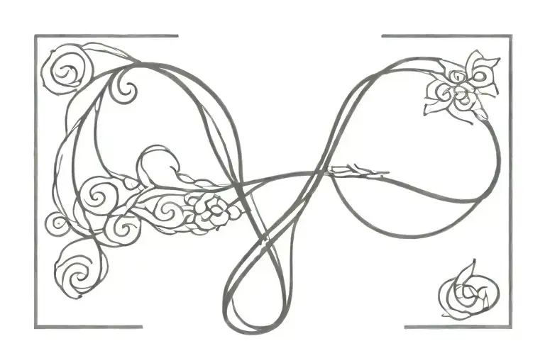 while there is life, there is hope with the o being the brain tumor ribbon tattoo design idea