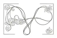 while there is life, there is hope with the o being the brain tumor ribbon tattoo design idea