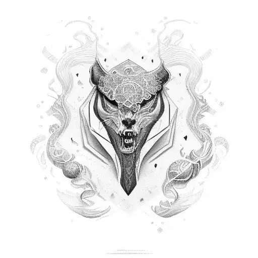 Crying Heart tattoo design idea