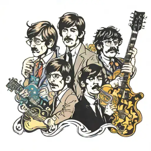 Beatles tattoo design idea