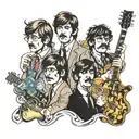 Beatles tattoo design idea