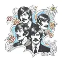 Beatles tattoo design idea