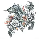 Raj Varshith Reddy tattoo design idea