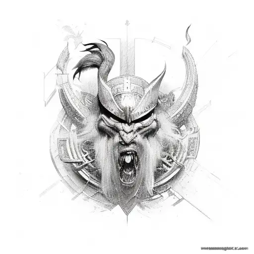 norse tattoo design idea