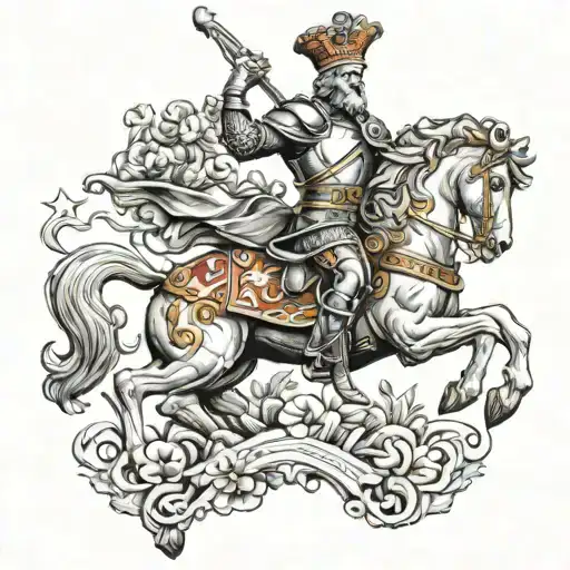 St. George the Victorious tattoo design idea