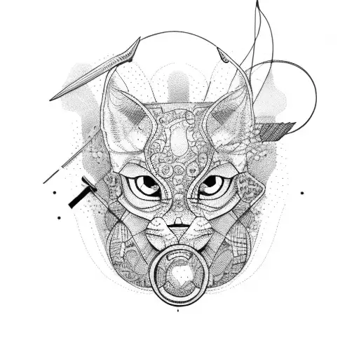 Sewing machine tattoo design idea