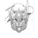 Sewing machine tattoo design idea