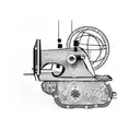 Sewing machine tattoo design idea
