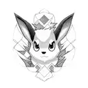 Eevee tattoo design idea