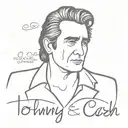 johnny cash song lyrics  tattoo design idea