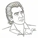 johnny cash song lyrics  tattoo design idea