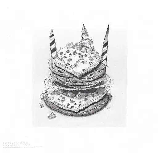 bad cookie tattoo design idea