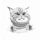 bad cookie tattoo design idea