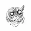 bad cookie tattoo design idea