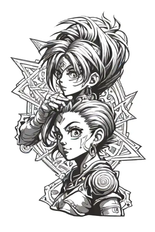 Nanika from Hunter X Hunter x Hunter tattoo design idea