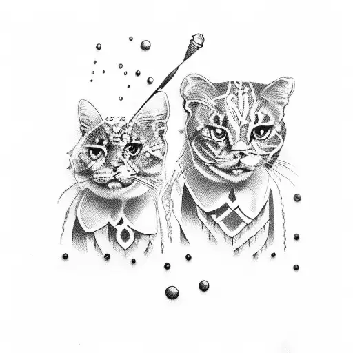 1977 1974 family tattoo design idea