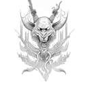 Orlæg and Wyrd tattoo design idea