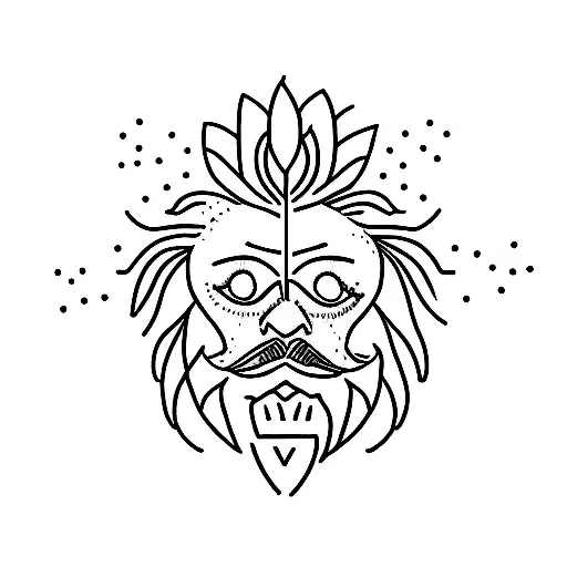 trust the process tattoo design idea