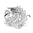 king cobra  tattoo design idea