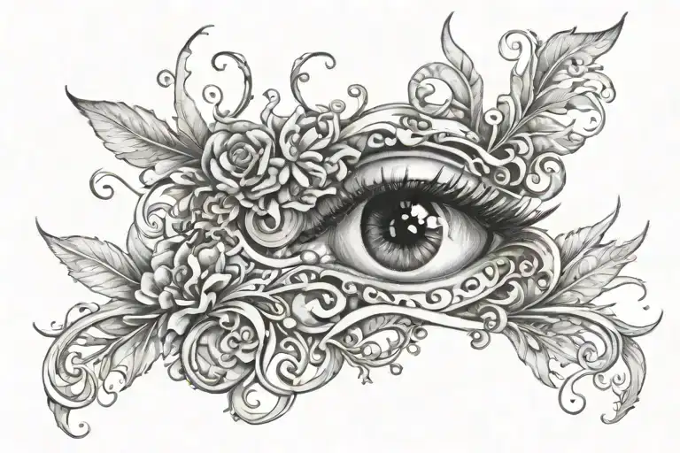 pali writting of anicca tattoo design idea