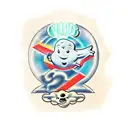 ghostbusters tattoo design idea