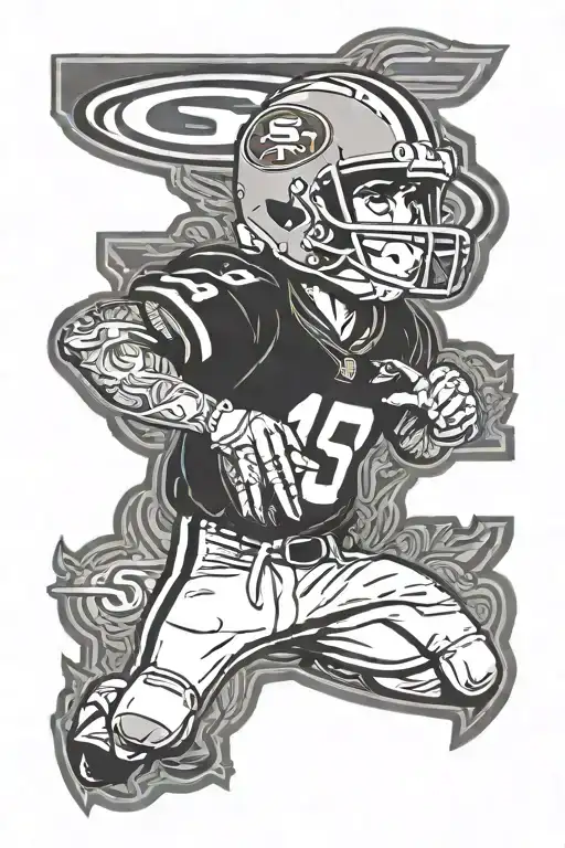 chicana 49ers tattoo design idea