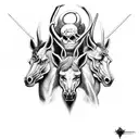 four horsemen of the apocalypse tattoo design idea