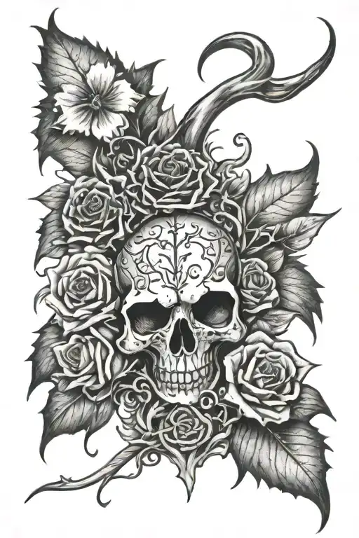 Killed In Action tattoo design idea
