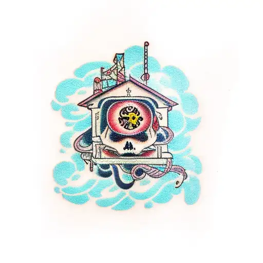 house childrens musique  tattoo design idea