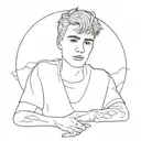 sam fender tattoo design idea