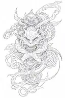 Japanese tattoo design idea