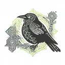 blackbird tattoo design idea