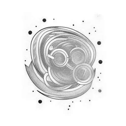 colorful lines down arm tattoo design idea