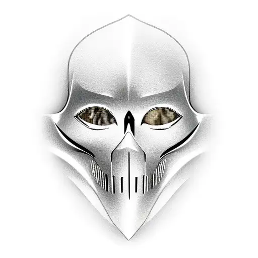 phantom of the opera mask tattoo design idea