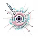 sniper scope  tattoo design idea