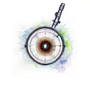 sniper scope  tattoo design idea