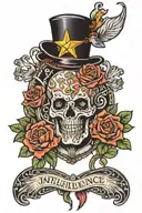 intelligence art tattoo design idea